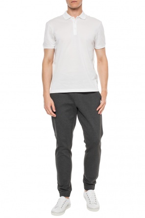 Logo-embroidered polo shirt, zdjęcie 2 Logo-embroidered polo shirt od Salvatore Ferragamo